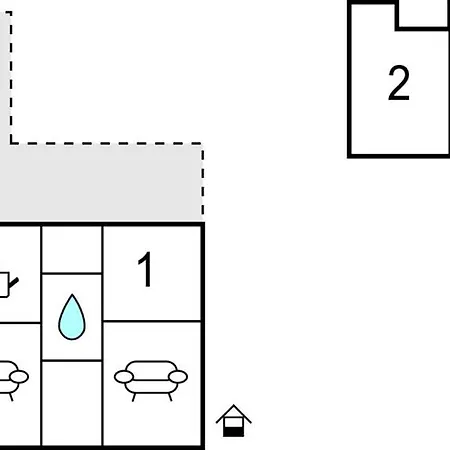 Feriehus Lovely In With Kitchen